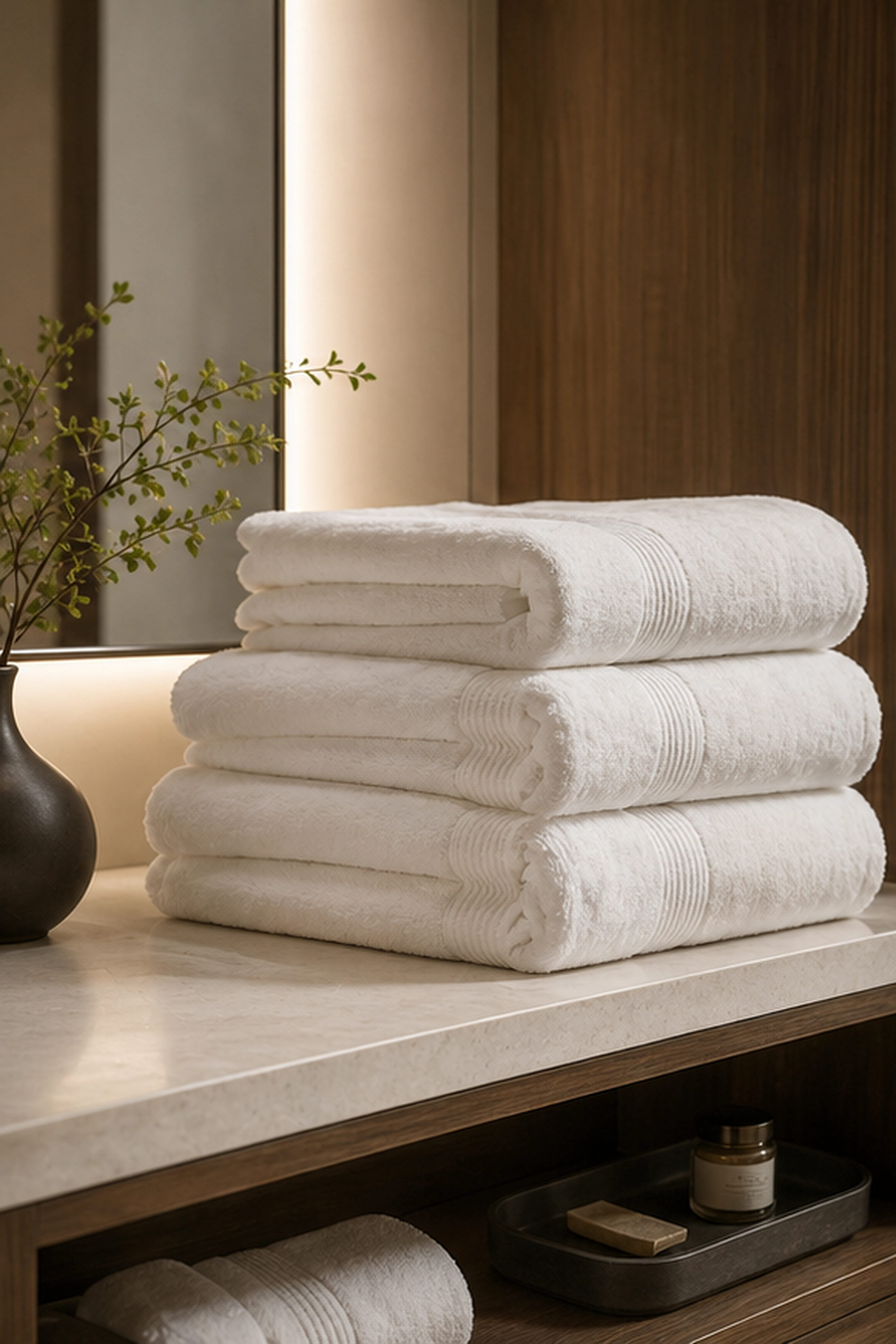 Bath towel and hand towel product detail