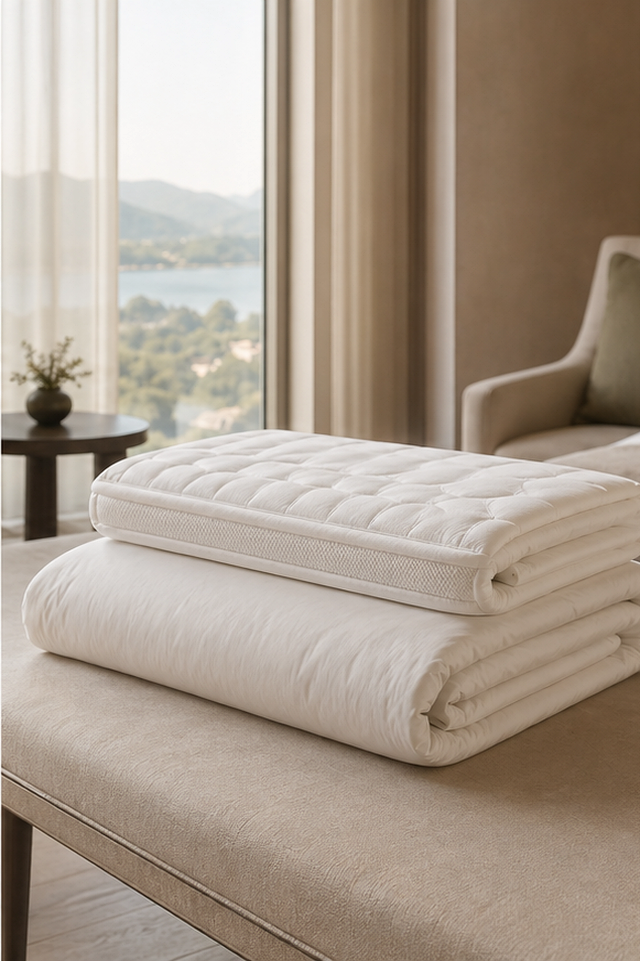 Protective and comfort layer detail